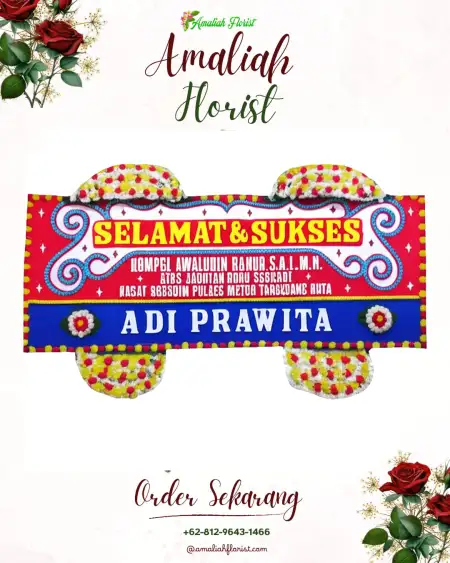 Papan Bunga Ucapan Selamat Mukti Makmur